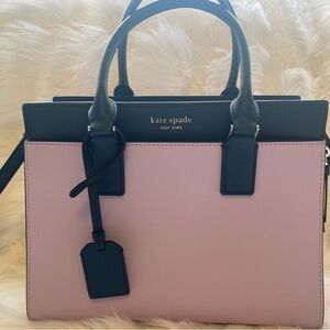 Stunning medium Kate Spade tri colour satchel.